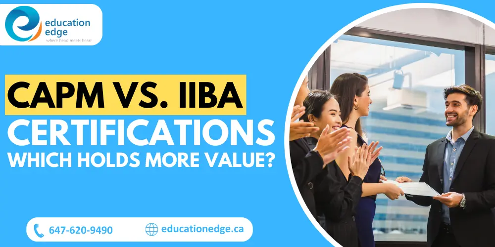 Comparing CAPM and IIBA certifications to determine which holds more value for project management and business analysis professionals.