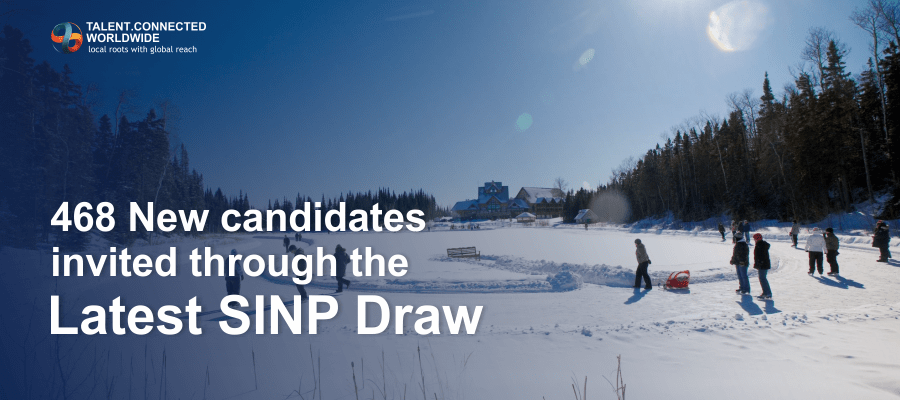 468 New candidates invited through the Latest SINP Draw 2 468 New candidates invited through the Latest SINP Draw