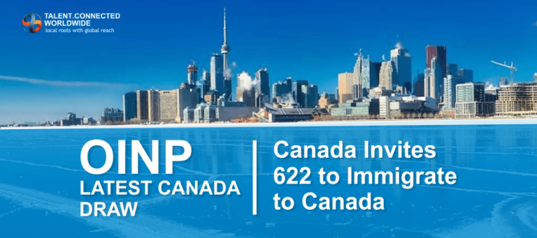 OINP Latest Canada Draw Canada Invites 622 to Immigrate to Canada