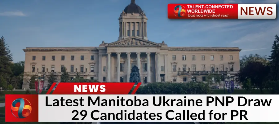 Latest Manitoba Ukraine PNP Draw 29News Candidates Called for PR