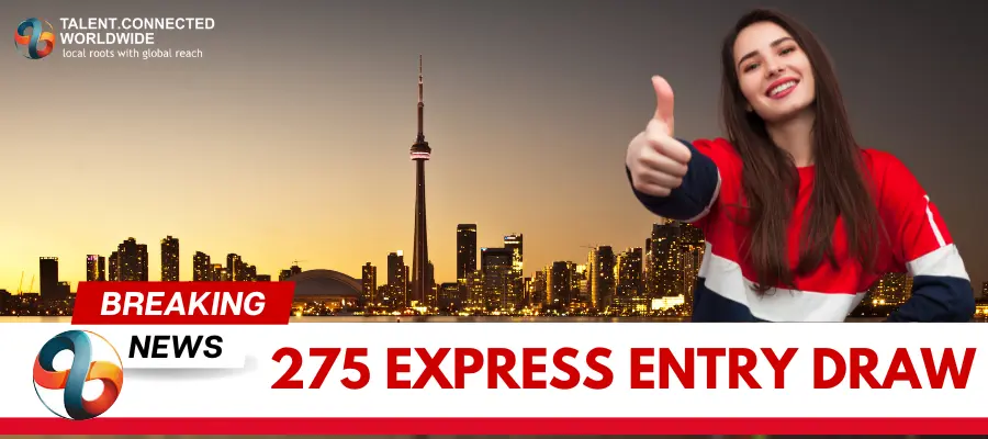 275 EXPRESS ENTRY DRAW