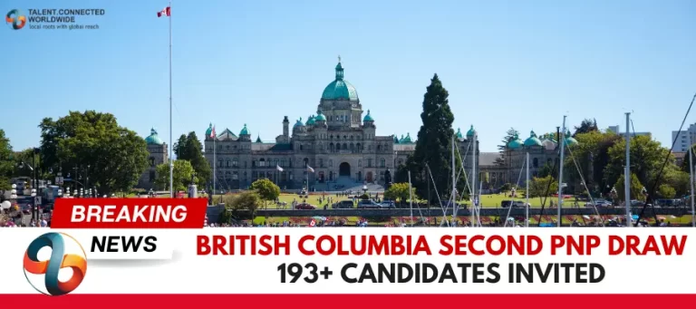 British-Columbia-Second-PNP-Draw-193-Candidates-Invited