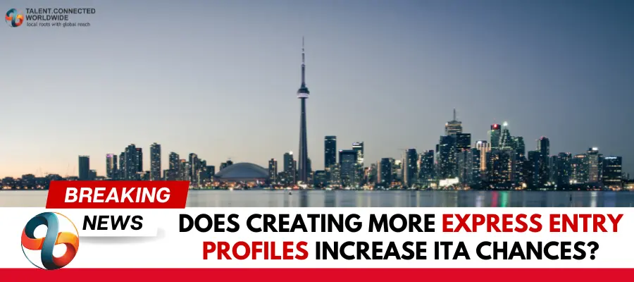 Does creating more Express Entry profiles increase ITA chances