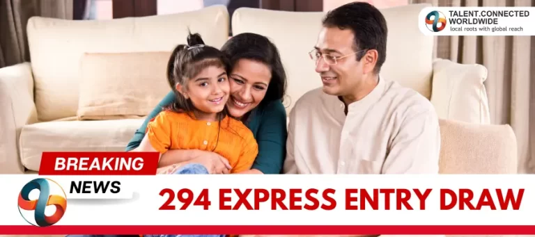 CRS cut-off Dips in the Latest General Express Entry Draw #294 3 294-EXPRESS-ENTRY-DRAW