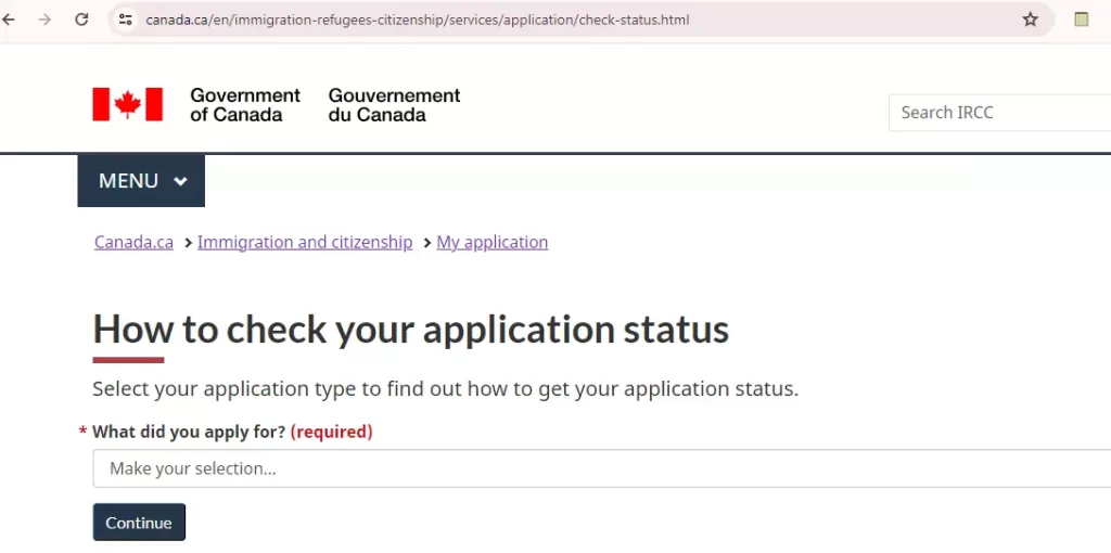 how-to-check-canada-visa-application-status-step-2