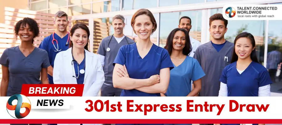 301st Express Entry Draw for Healthcare Occupations 1 301st Express Entry Draw